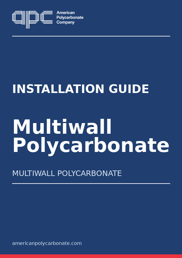 Multiwall Polycarbonate - Technical & Install Guide